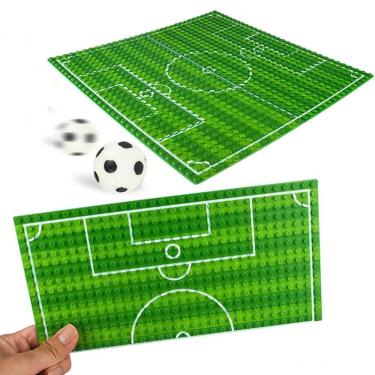 Imagem de Base Para Bloco De Montar Campo De Futebol Bipartido