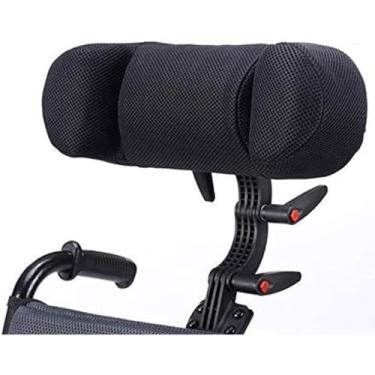 Imagem de Encosto De Cabeça Universal Para Cadeiras De Rodas Elétricas De Mual Ajustáveis Apoios De Cabeça Para Cadeira De Rodas Suporte De Pescoço Suporte De Travesseiro Ajustável, 25mm