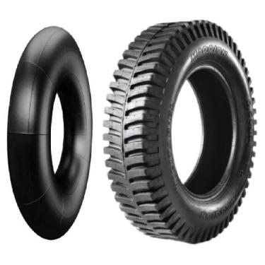 Imagem de Kit Pneu 650-16 10l Tt Militar Bl Maggion + Camara