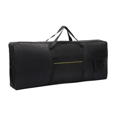 Imagem de Amagogo Estojo para teclado de 88 teclas, bolsa para teclado, presente prático, capa de piano em tecido Oxford, bolsa para apresentações em estúdio de música