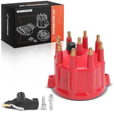 Imagem de A-Premium Tampa do distribuidor de ignição compatível com Dodge Ram 1500 2500 3500, Ram 1500 2500 3500 Van, Durango, Dakota, B150 e Jeep Grand Cherokee, Grand Wagoneer