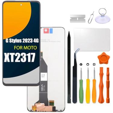 Imagem de Substituição para Motorola Moto G Stylus 2023 4G Tela LCD XT2317 Tela LCD Touch Screen Painel Digitalizador Montagem com kit de reparo