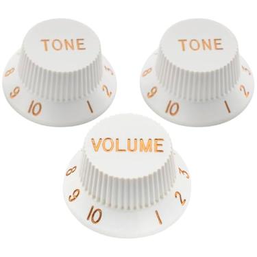 Imagem de Knobs Botões Thida Para Guitarra Stratocaster Tone e Volume