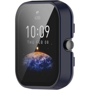 Imagem de Case bumper NSmart de acrílico compatível com Amazfit BIP 3 / BIP 3 Pr