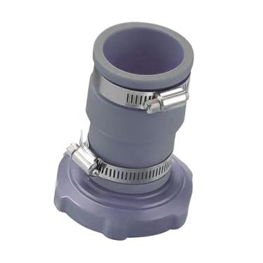 Imagem de Generic Adaptador de mangueira de vácuo para filtro de piscina, substituição direta, prático, conector de mangueira para skimmer de piscina