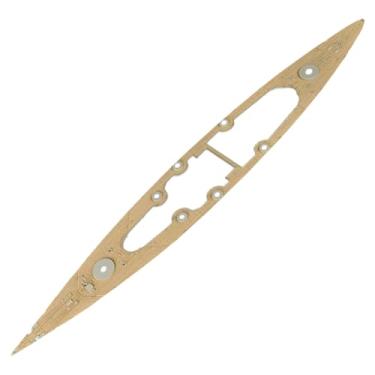 Imagem de oshhni Kit de Atualização de Deck de Madeira Sem Pintura para Modelo de de Guerra 03702 1/200, para