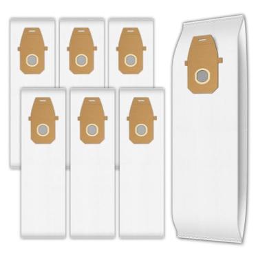 Imagem de (Pacote com 7) UH30010 de substituição AH10000 Tipo Q HEPA Sacos de pó para aspirador de pó compatíveis com aspirador vertical Hoover Platinum UH30010COM UH30010CCA UH30010 peça de substituição