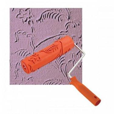 Imagem de Rolo Para Textura Roma Emborrachado 18Cm Safira 80818 - ROMA PINCEIS