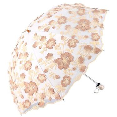 Imagem de Guarda-sol UV Honeystore Vintage Lace Amarelo