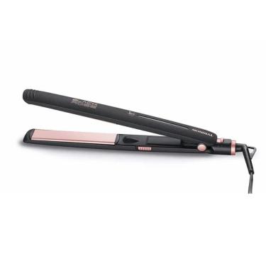 Imagem de Prancha Alisadora Mondial Black Rose com Revestimento Cerâmico Preto/Rose Bivolt - P-27