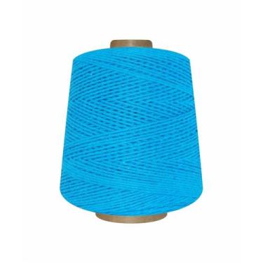 Imagem de Barbante- 1kg- Eco-Brasil Soberano- (fio 8), 08  Turquesa