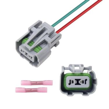 Imagem de HiSport Chicotes de fiação de conector de soquete de luz de neblina 7U2Z14S411BA compatíveis com Chevrolet Ford GMC Pontiac Saab Subaru, 19153187, 19168034, 19369113, S1744, S2391