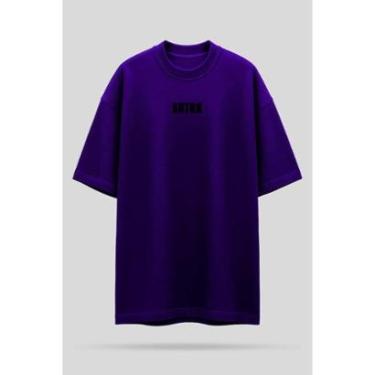 Imagem de Camiseta Oversized Shatark The Walking Dead - Roxo-Masculino