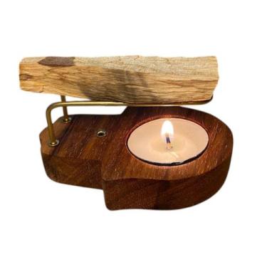 Imagem de Incensário Defumador De Palo Santo - Loja Fique Bem, Mão de Fátima+Bri