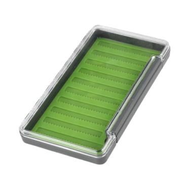 Imagem de Generic Caixa de iscas à prova d'água para pesca com mosca, caixa de iscas à prova d'água com tampa transparente, estojo para equipamentos de pesca, B, Xl