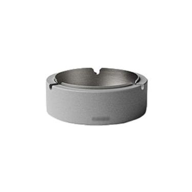 Imagem de Cinzeiros à prova de vento para cigarros Cinzeiro de cigarro de aço inoxidável para homens e mulheres, ao ar livre dentro de casa, bandeja de cinzas para fumar mesa decoração de bancada suporte de