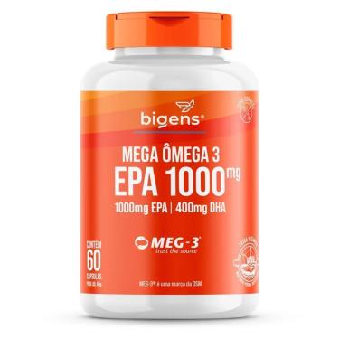 Imagem de Mega Omega 3 Epa 1000mg - 60 Cápsulas - Bigens-Masculino