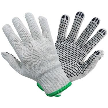 Imagem de Luva de malha pigmentada tricotada - Plastcor (Branco), Branco