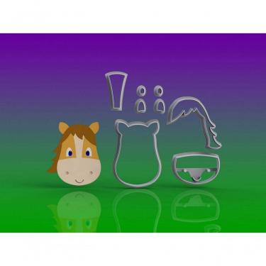 Imagem de Cortador Fazendinha Cavalo Modular Mod 2 Tamanho 6Cm