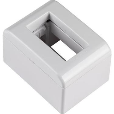 Imagem de Caixa com tampa 1 posto sistema x 57303/001 - tramontina