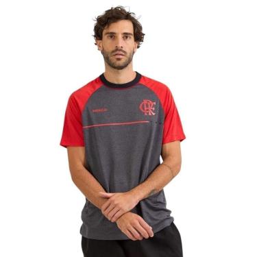 Imagem de Camisa Braziline Flamengo Cesto Masculina - Grafite G-Masculino