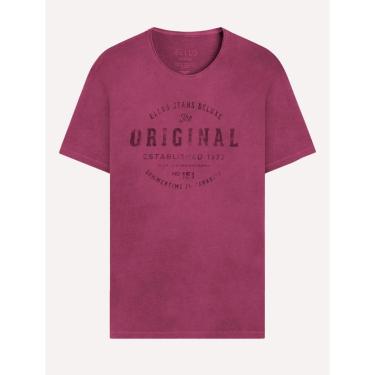 Imagem de Camiseta Ellus Masculina Cotton Touch Paradise Escuro-Masculino