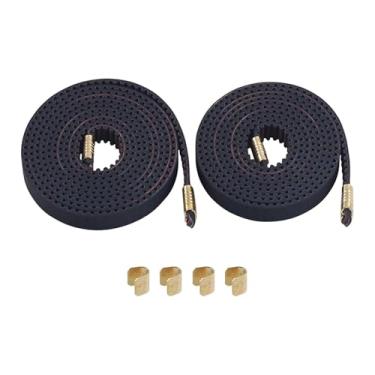 Imagem de BaotyJie Acessórios para Impressora 3D: Correia de Precisão para Impressora 3D, Eixo Y 780mm, Eixo X 900mm, Kit de Correias Síncronas XY