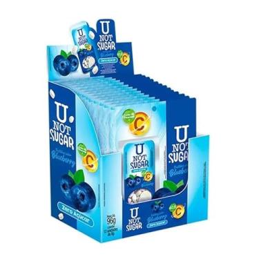Imagem de U NOT SUGAR VITAMINA C BLUEBERRY 12X12X8g