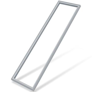 Imagem de LXun Junta de porta de freezer DA63-06538B atualizada compatível com peças de freezer de geladeira Samsung para junta de porta Samsung substitui a peça DA97-08239A DA97-08239B-cinza