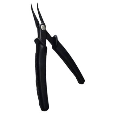 Imagem de Generic Alicate para encordoar raquetes de badminton, ponta curva, fácil de usar, profissional, eficiente, cabo ergonômico de 14 cm.