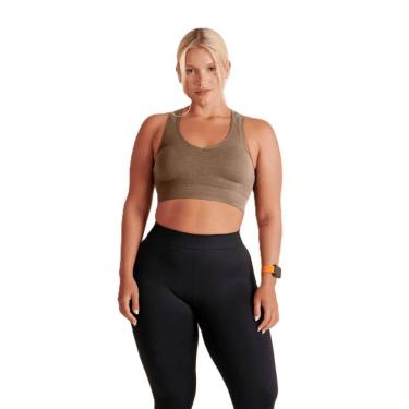 Imagem de Top Feminino Alto Giro Essential Nadador Sem Costura