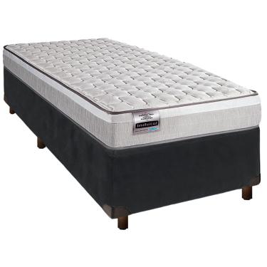 Imagem de Cama Box + Colchão Solteiro Molas Ensacadas Hanover Inducol
