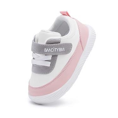 Imagem de BMCiTYBM Botas de neve para bebês de inverno para meninos e meninas botas antiderrapantes para clima frio 6 a 24 meses, 1 rosa, 18-24 meses