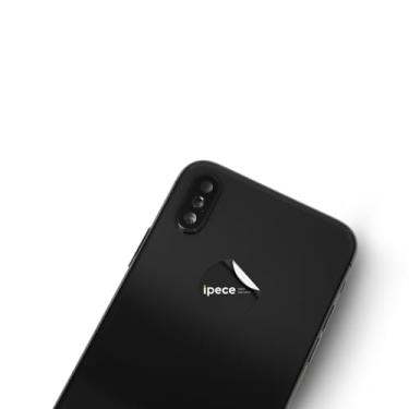 Imagem de Carcaça iPhone X Completa Compatível Chassi Aro Botões (Preto)