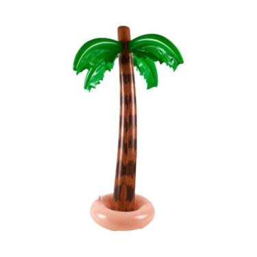 Imagem de Decorações De Festa Tropical Luau Com Balões Infláveis De Palmeira E Á