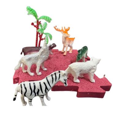 Imagem de Brinquedo Animal World de Plástico 10pcs MT-1874 Tok Kids