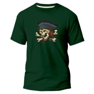 Imagem de  Camiseta Basica Algodão Premium Estampa Digital Piratas  - Pavesi, Ve