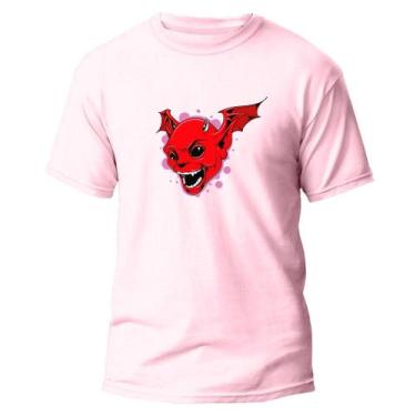 Imagem de Camiseta Básica Algodão Premium Estampa Digital Diabinho Dtf - Pavesi,