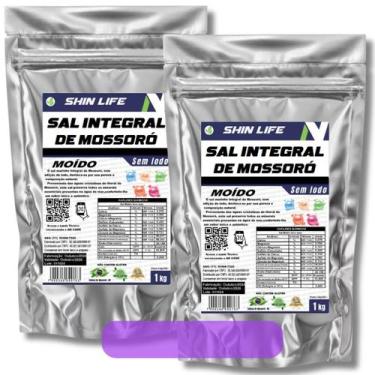 Imagem de Sal Marinho Integral Mossoró S/ Iodo Moído 2kg