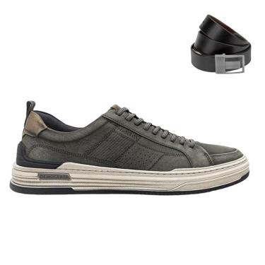 Imagem de Kit Sapatênis Democrata Denim Mike Masculino + Ci-Masculino