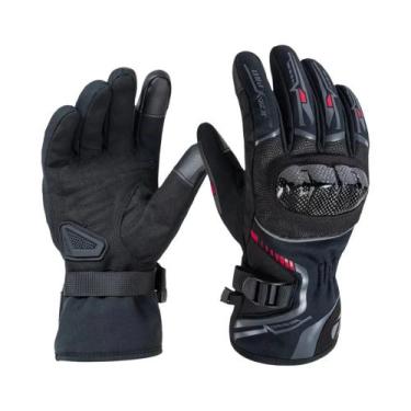 Imagem de Luvas De Inverno Para Motocicleta À Prova De Vento E Água Com Tela Sen