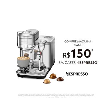 Imagem de Máquina de Café Nespresso Vertuo Creatista em Aço Inoxidável para Café Espresso - GCV5BR