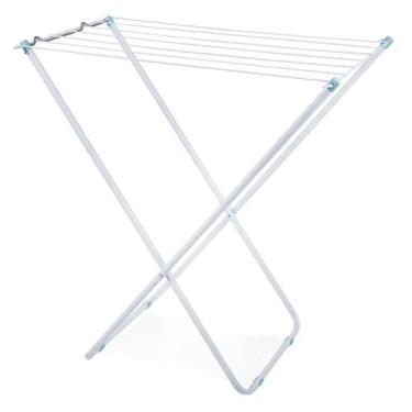 Imagem de Varal de Chão Aço Slim Mor 6104 79cm Branco