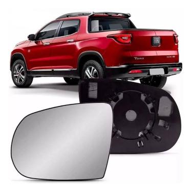 Imagem de Lente Retrovisor C/Base Toro 2016/2021 Esquerdo Metagal