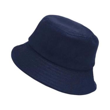 Imagem de Chapéu Balde Reversível com Proteção UV - Unissex, para Praia e Viagem