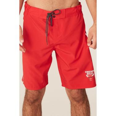 Imagem de Boardshort NBA Com Elástico Chicago Bulls Masculino-Masculino