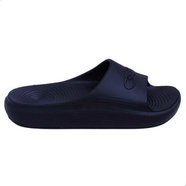 Imagem de Chinelo slip-on adulto unisex olympikus sereno preto, 37/38, Preto