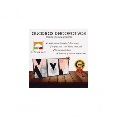 Imagem de Conjunto Quadros Decorativos 3 pçs 40x60 Maravilhas Mundo