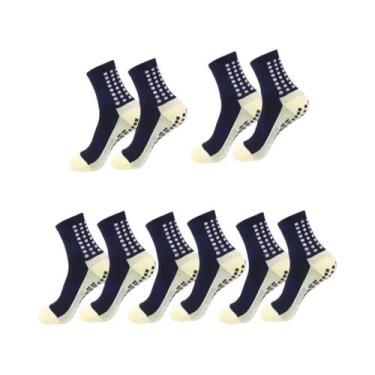 Imagem de Meias Esportivas Masculinas Antiderrapantes Para Futebol, Basquete E I