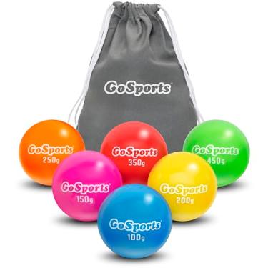 Imagem de GoSports Bolas pesadas pliométricas para treinamento de beisebol e softball, pacote com...